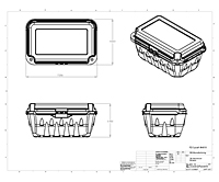 Dimensional Drawing for 624010, 624011, 624012 & 624013