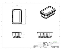 Dimensional Drawing for 624023 & 624024