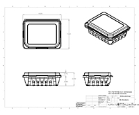 Dimensional Drawing for 624042 & 624043