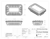 Dimensional Drawing for 624070 & 624071