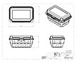 Dimensional Drawing for 624010, 624011, 624012 & 624013